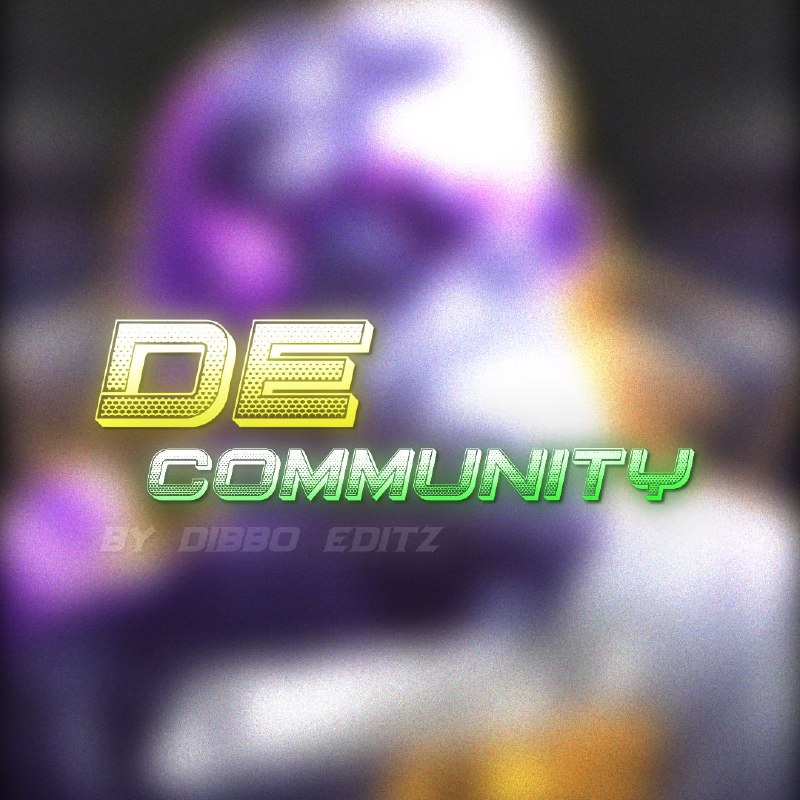 DE Community Telegram Profile Design